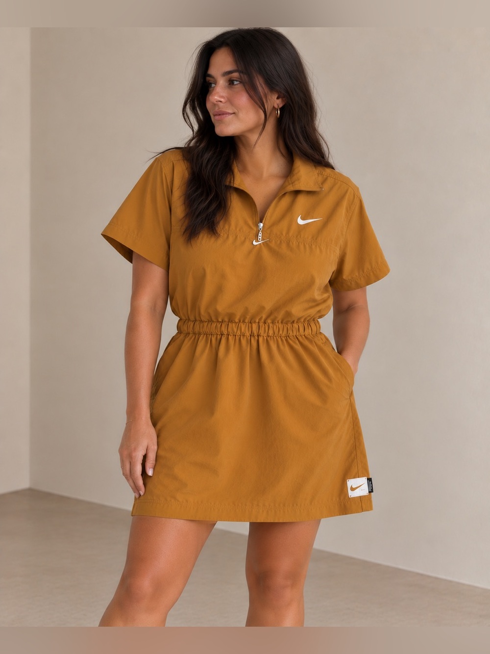 NWT Nike Swoosh Woven Dress - Size XL